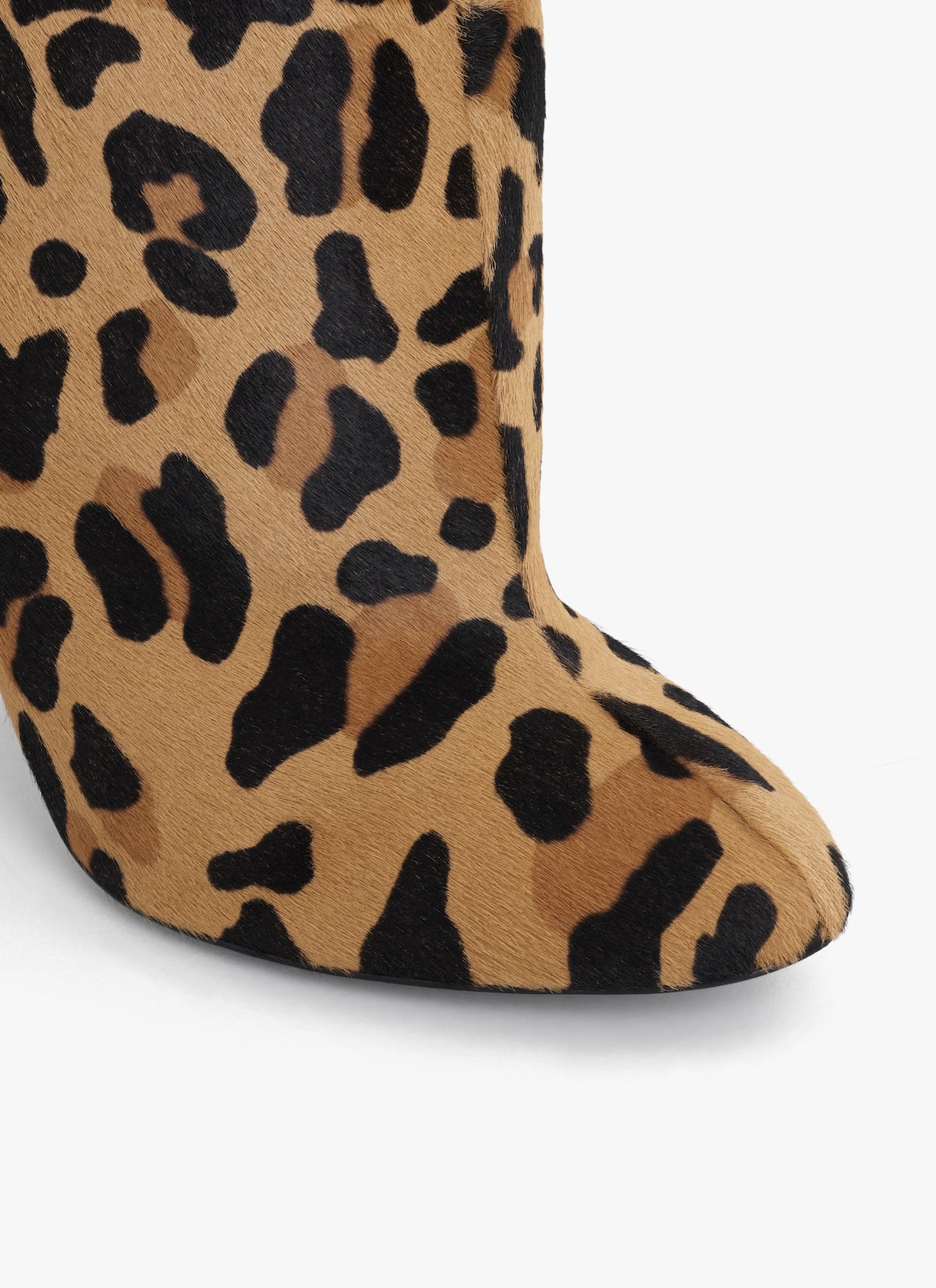 DECOLLETE CUISSARDES  IN LEOPARD HAIRCALF ALAÏA BROWN DECOLLETE CUISSARDES  IN LEOPARD HAIRCALF